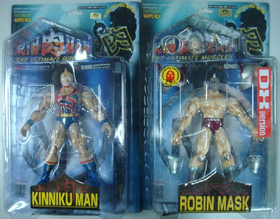 Romando Yudetamago's Kinnikuman The Ultimate Muscles DX Robin Mask 2 Action Figure Set - Lavits Figure
