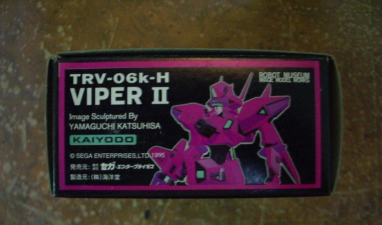 Kaiyodo 1995 Sega Virtual On Cyber Troopers Robot Museum Image Works TRV-06k-H Viper II Cold Cast Model Kit Figure - Lavits Figure
 - 2