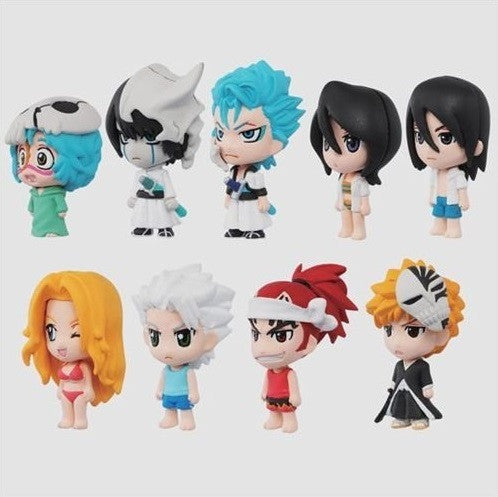 Megahouse Bleach Chara Fortune Summer Ver. 9 Trading Strap Figure Set - Lavits Figure
 - 2