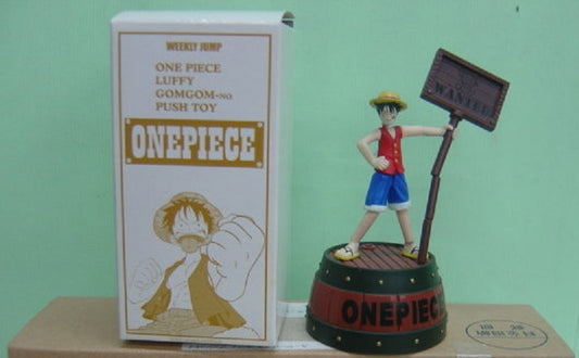 Weekly Jump 2005 One Piece Luffy Gomgom Limited Edition Push Toy Figure - Lavits Figure
