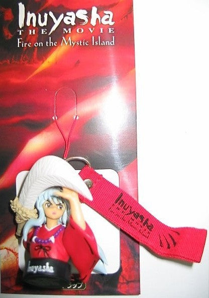 Inu Yasha The Movie Fire On The Mystic Island Phone Strap Collection Figure - Lavits Figure
