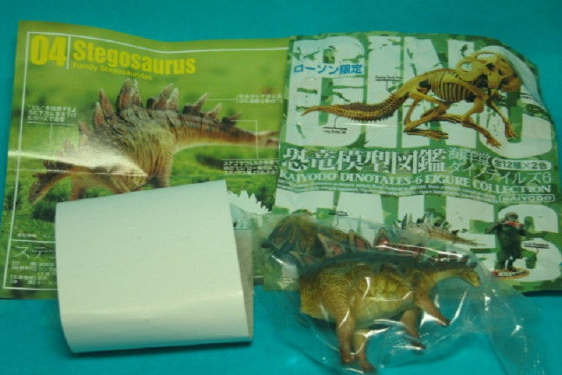 Kaiyodo Dinotales Dinosaur Part 6 Lawson Limited Collection No 04 A Stegosaurus Figure - Lavits Figure
