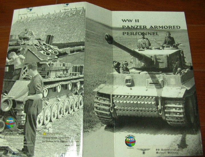 In The Past Toys ITPT 1/6 12" WWII Panzer Armored Personnel Michael Wittmann Action Figure Set - Lavits Figure
 - 3