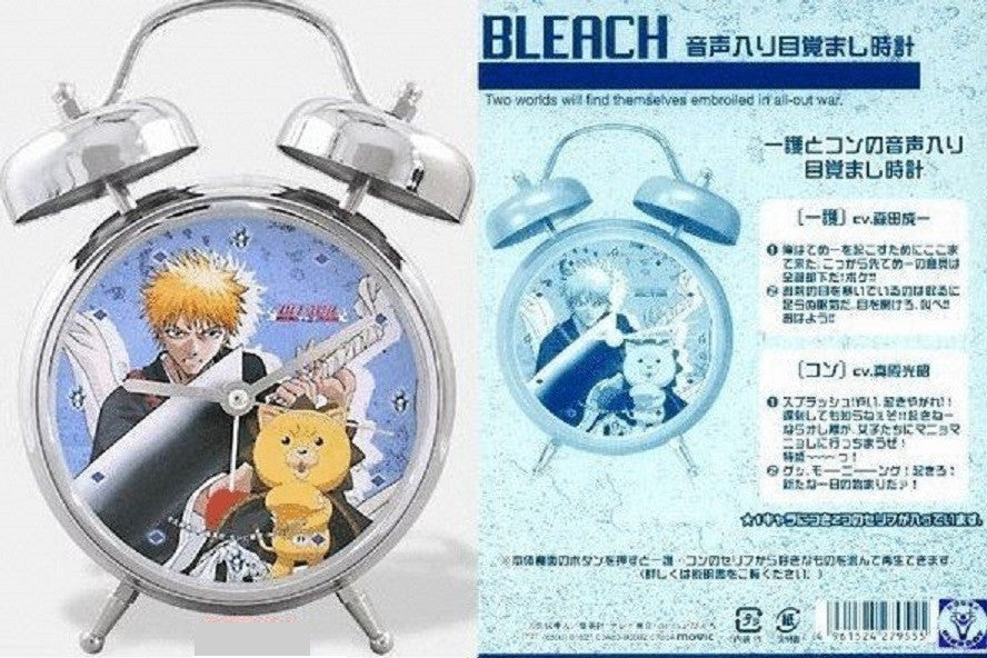 Authentic Bleach Voice Sound Alarm Clock Kurosaki Ichigo & Kon Ver. - Lavits Figure
