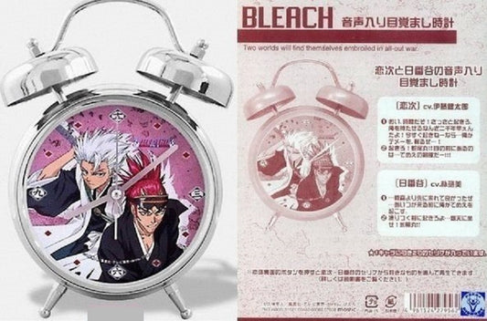 Authentic Bleach Voice Sound Alarm Clock Renji Abarai & Hitsugaya Toushirou Ver. - Lavits Figure
