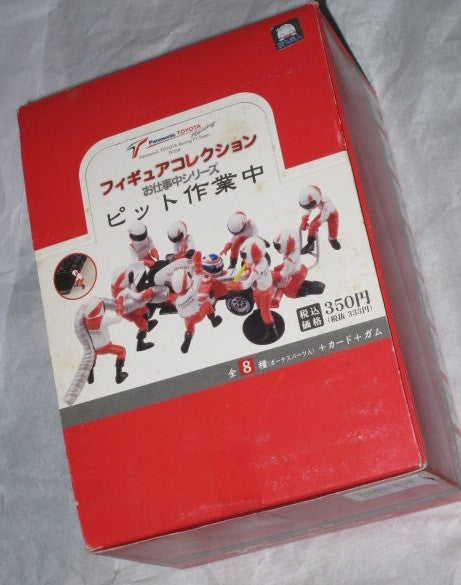 Toyota Panasonic Racing F1 Team TF104 Racing 10 Random Unopened Mini Trading Figure Set - Lavits Figure
 - 1