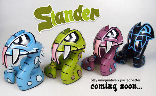 Play Imaginative Joe Ledbetter Slander 4 4" Vinyl Figure Set