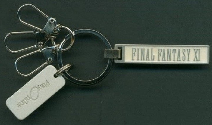 Authentic Final Fantasy XI 11 Play Online Metal Key Holder Chain - Lavits Figure
