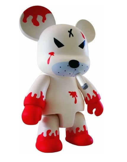 Toy2R Qee Frank Kozik Redrum Bear Ver 8" Vinyl Figure - Lavits Figure
 - 1