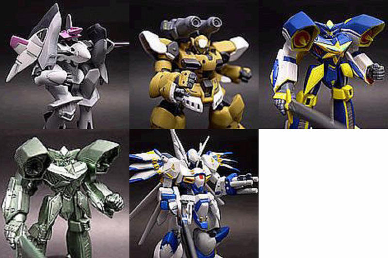 Unifive Super Robot War Original Collection Figure Part 10 5 Trading Figure Set - Lavits Figure
 - 2