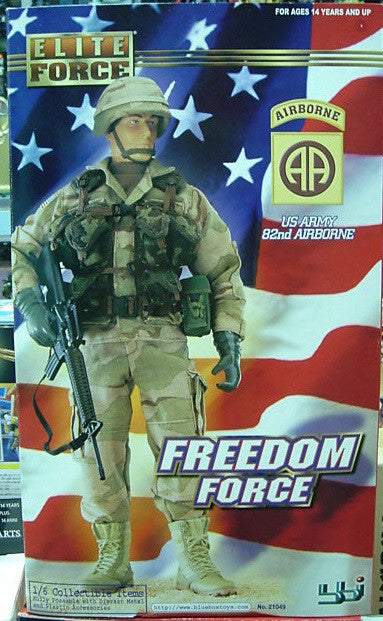 BBi 12" 1/6 Collectible Items Elite Force Us Army 82nd Airborne Freedom Action Figure - Lavits Figure
 - 1
