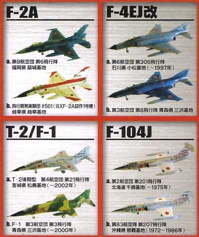 F-toys 1/144 Work Shop Vol 6 JASDF Collection 8+4 Secret 12 Trading Fighter Figure Set
