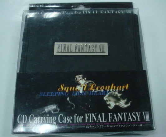 Hori Final Fantasy VIII 8 CD Carrving Case Squall Leonhert Sleeping Lion Heart - Lavits Figure
 - 1