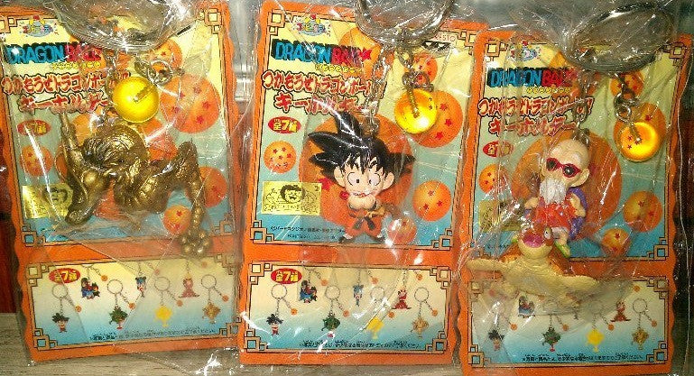 Banpresto Dragon Ball Bulma Emperor Pilaf Shenron Kame Sennin Master Roshi 7 Key Chain Figure Set - Lavits Figure
 - 2