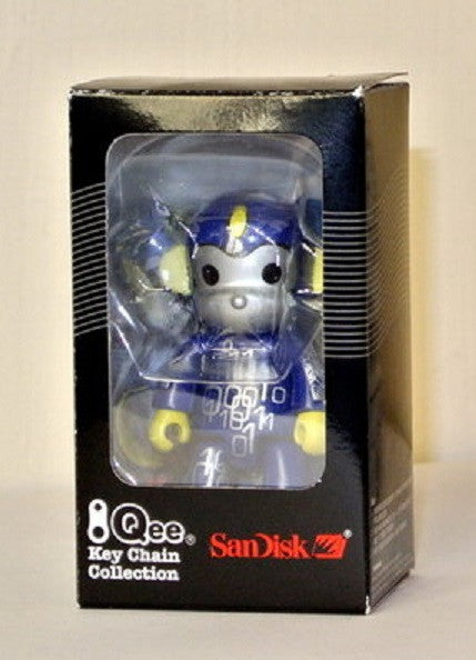 Toy2R 2006 Qee Key Chain Collection San Disk Digital 2.5" Mini Figure - Lavits Figure
