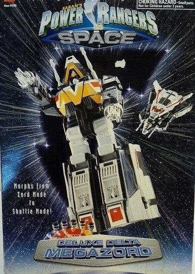 Bandai Power Rangers In Space Megaranger DX Deluxe Delta Megazord Action Figure - Lavits Figure
