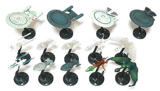 Romando 1/7000 Star Trek Trading Collection 14 Figure Set - Lavits Figure
