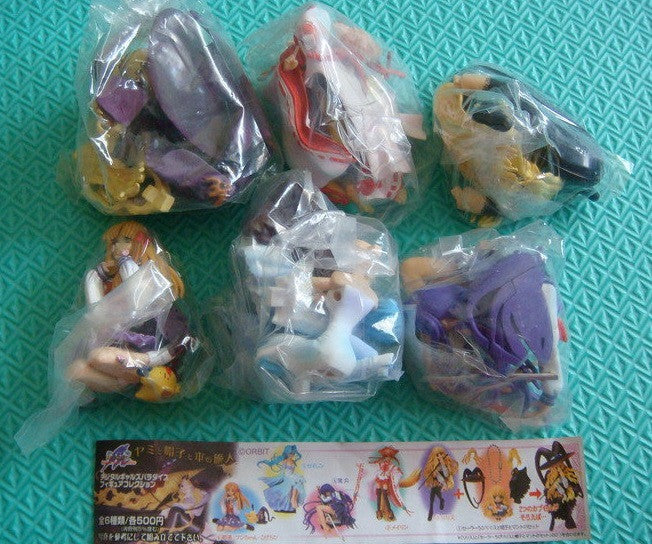 Millennium DGP Digital Gals Gashapon Capsule Yami To Boushi To Hon No Tabibito Lilith 6 Mini Figure Set - Lavits Figure
 - 3