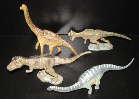 Furuta Dinomodels Dinosaur 4 Mini Trading Figure Set Used - Lavits Figure
 - 1