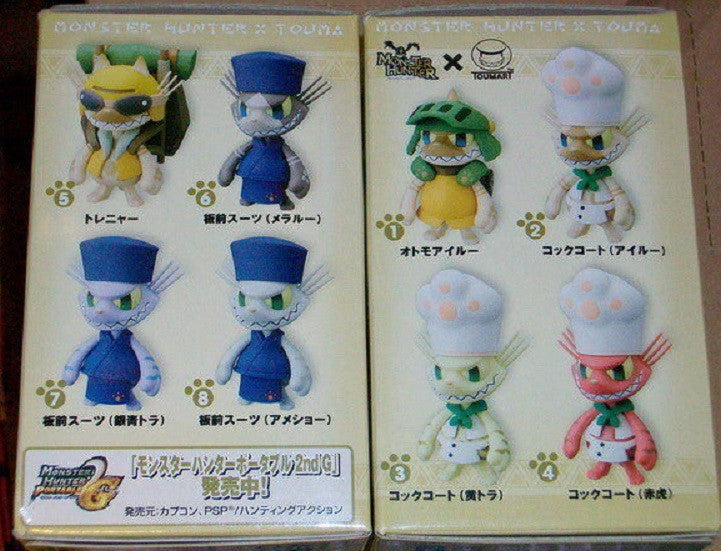 Bandai Monster Hunter Touma Airou Collection 8 Trading Figure Set - Lavits Figure
 - 2