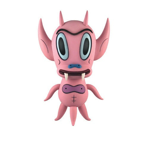 Critterbox 2008 Gary Baseman Hot Cha Cha Cha Pink Ver 7" Vinyl Figure - Lavits Figure
