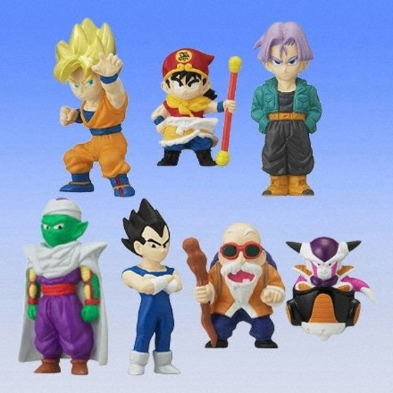Bandai Dragon Ball Z DBZ Gashapon Swing Mascot Strap 7 Mini Figure Set - Lavits Figure
 - 2