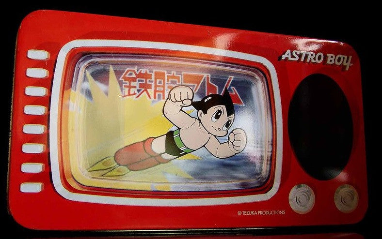 Tezuka Production Astro Boy Watch Authentic Metal Box Set Type A Used - Lavits Figure
 - 2