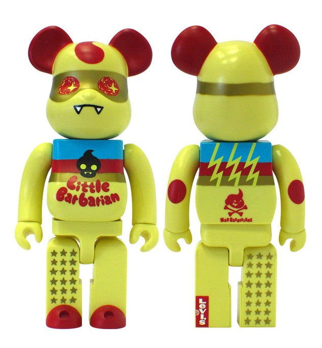 Medicom Toys 2007 Be@rbrick Levi's 400% Mad Barbarians Little Barbarian Action Figure - Lavits Figure
