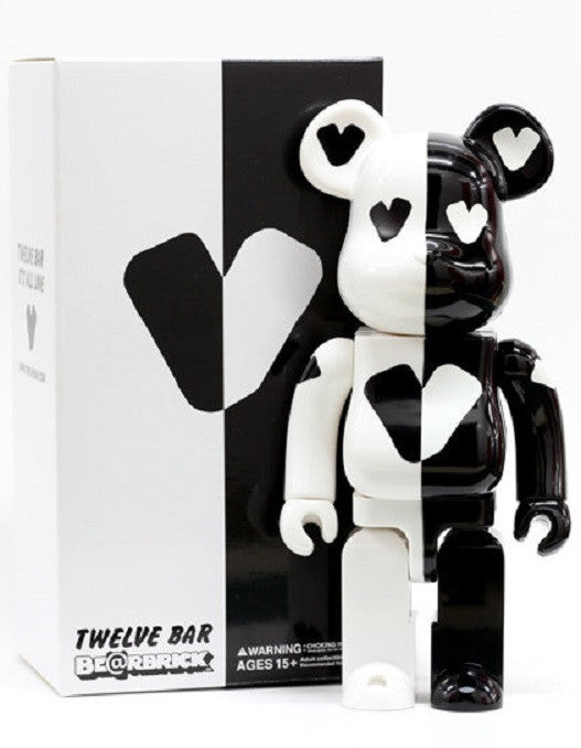 Medicom Toys 2007 Be@rbrick 400% Tweleve Bar It's All Love Action Figure - Lavits Figure
