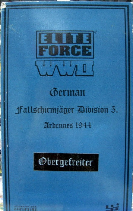 BBi 12" 1/6 Elite Force WWII German Fallschirmjager Dibision 5 Obergefreiter Type A Action Figure - Lavits Figure
 - 1