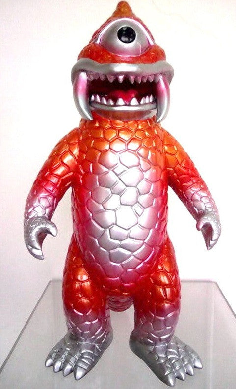 Frank Kozik FiberGlass Kaiju Zagoran Bigazzalon Orange Ver 24" Vinyl Figure - Lavits Figure
 - 1