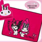 Sanrio Hi-Life Limited My Melody Kuromi 34" Blanket & Hat Cap Set - Lavits Figure
 - 1