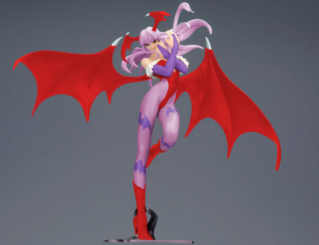 Yamato 1/8 Capcom Girls Collection Darkstalkers Vampire Savior Morrigan Red Ver Figure - Lavits Figure
