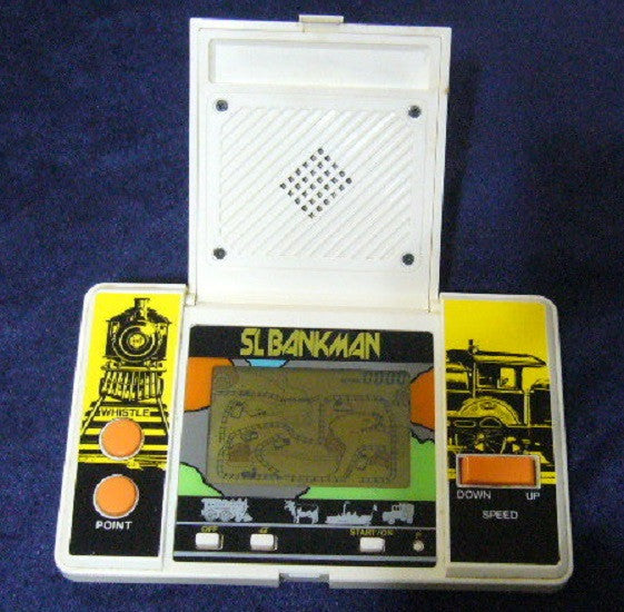 Casio CG-360 SL Bankman Electronic Handheld Video LCD Game - Lavits Figure
 - 2
