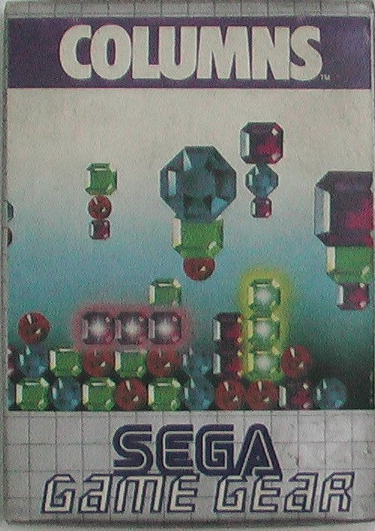 Sega 1991 Game Gear Columns Puzzle Game Japan Ver. - Lavits Figure
 - 1