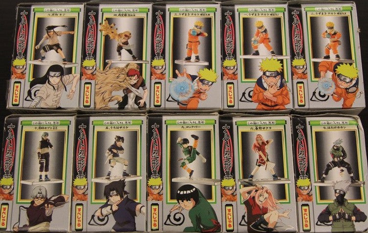 Bandai Naruto Shippuden Rasengan Special 10 Trading Figure Set Uzumaki Gaara Hatake Kakashi - Lavits Figure
 - 2