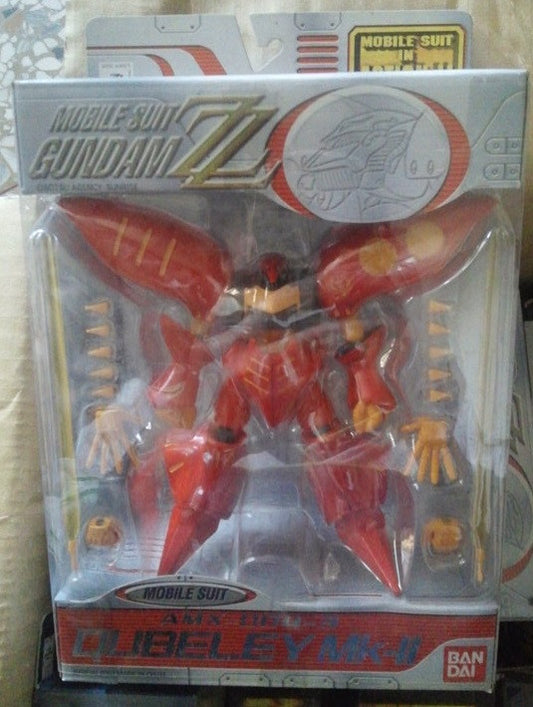 Bandai Mobile Suit in Action MSIA MIA Gundam ZZ Qubeley MK-II Red Ver. Figure Set - Lavits Figure
