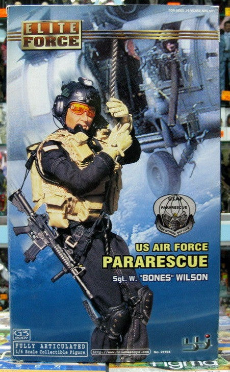 BBi 12" 1/6 Collectible Items Elite Force US Air Pararescue Bones Wilson Action Figure - Lavits Figure
 - 1