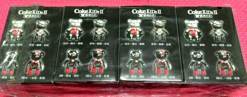 Coca Cola Coke Kids Bear Style Vol 2 4 3" Action Figure Set - Lavits Figure
