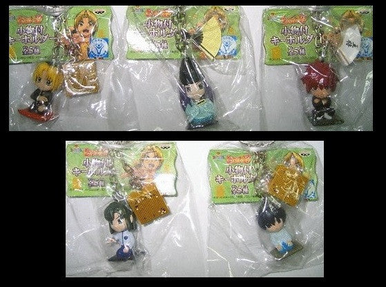 Banpresto Hikaru No Go Key Chain Holder Accessories Mascot Strap 5 Mini Figure Set - Lavits Figure
