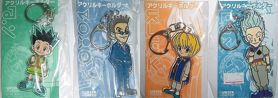 Movic Hunter x Hunter 4 Plastic Key Chain Mascot Strap Figure - Lavits Figure
