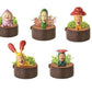 Sanbyte Creative Kobitos Dukan Zukan Family Mart Limited 5 Mini Parterre Plant Figure Set - Lavits Figure
 - 1