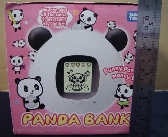 Takara Tomy Digital Pet Funny Panda Money Coin Bank Play Figure - Lavits Figure
 - 1