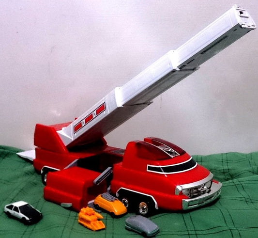 Bandai Super Rescue Solbrain Vehicle Solid States I DX 16" Trunk Car Action Figure - Lavits Figure
 - 1