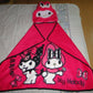 Sanrio Hi-Life Limited My Melody Kuromi 34" Blanket & Hat Cap Set - Lavits Figure
 - 3