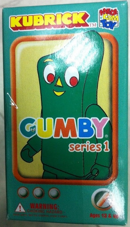 Medicom Toy Kubrick 100% Gumby Series 1 5 Action Figure Set - Lavits Figure
 - 2