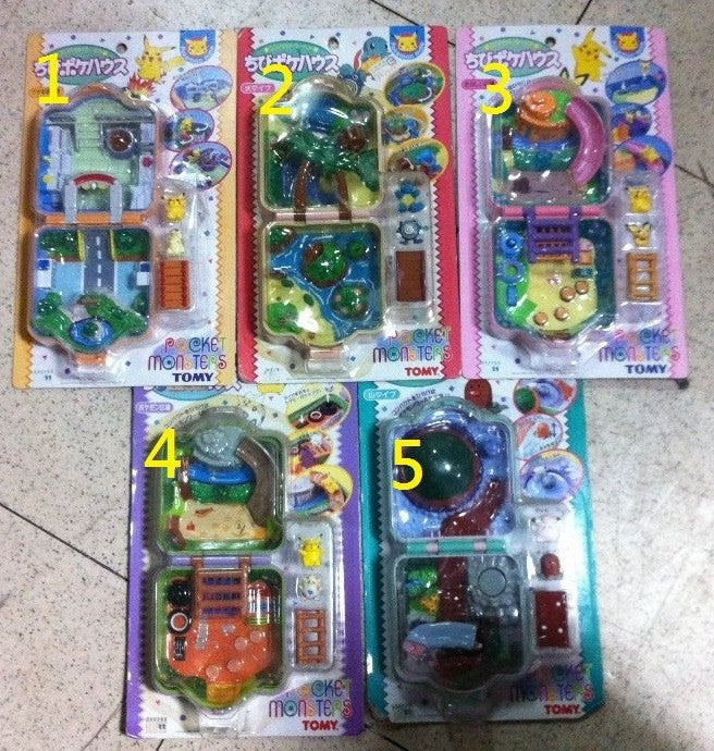 Tomy Pokemon Pocket Monster 5 Mini World Figure Play Set - Lavits Figure
