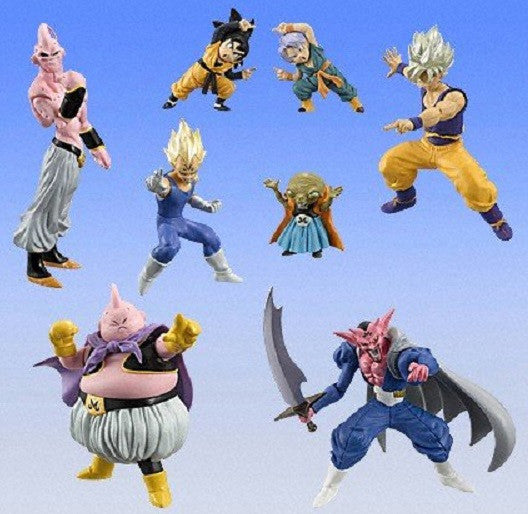 Bandai Dragon Ball Z DBZ HG + Plus Action Pose EX 8 Mini Trading Collection Figure Set - Lavits Figure
