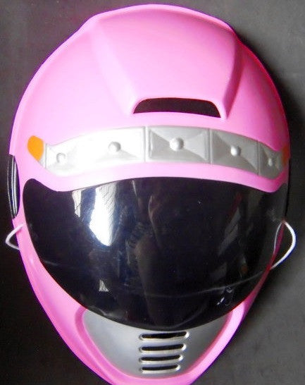 Toei Power Rangers Operation Overdrive Boukenger Bouken Pink Fighter Plastic Mask - Lavits Figure
