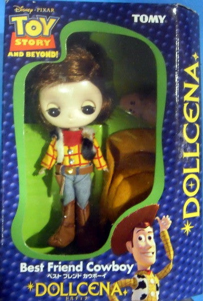 Tomy Dollcena Disney Pixar Toy Story Best Friend Cowboy Woody Doll Figure - Lavits Figure
